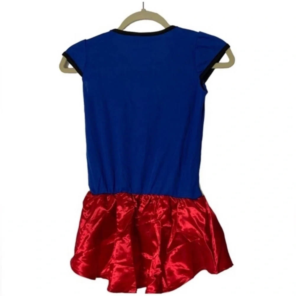 Halloween costume Children’s S/M‎ DC comics supergirl tunic top dress cosplay